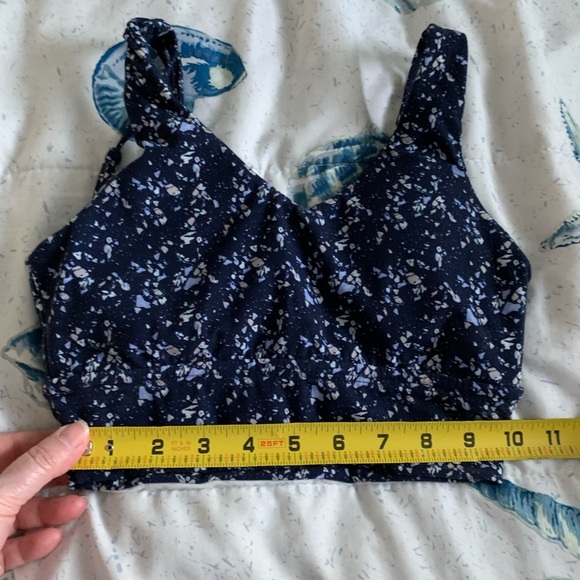 BuffBunny Collection Navy Terrazzo leggings and Sports Bra Set size Extra Small - Picture 11 of 11